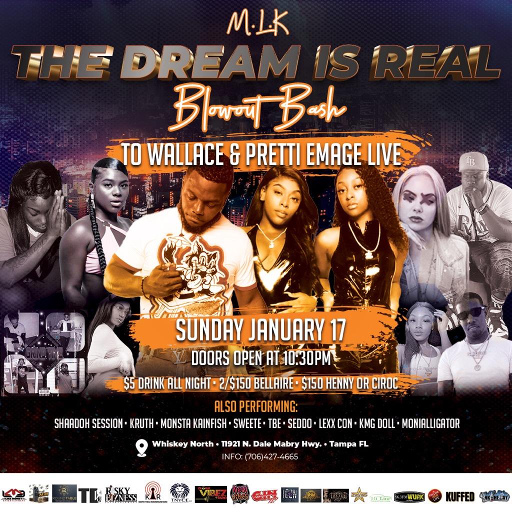 M.L.K. The Dream Is Real Blowout Bash
